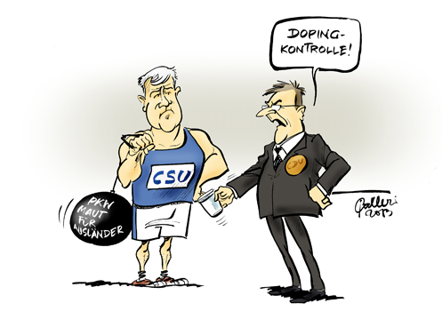 Wahlkämpfer  Paolo Calleri