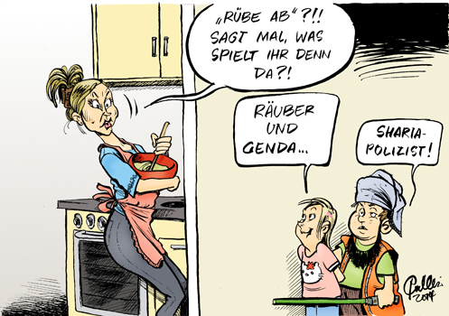 Sharia-Polizei  Paolo Calleri