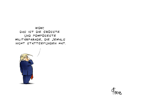 Trump-Parade  Paolo Calleri