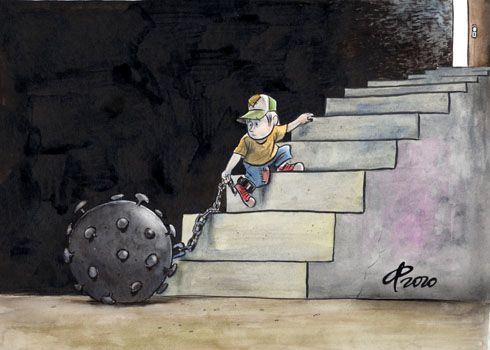 Armutsversch&auml;rfer Corona � Paolo Calleri