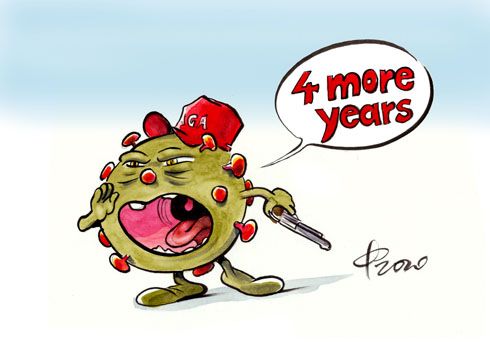 Ein Trump-Unterst&uuml;tzer � Paolo Calleri