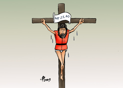 Mt 25,40 � Paolo Calleri