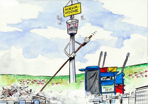 Randale in Stuttgart � Paolo Calleri