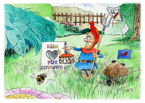 Beherzter Wahlkampf in Sachsen � Paolo Calleri