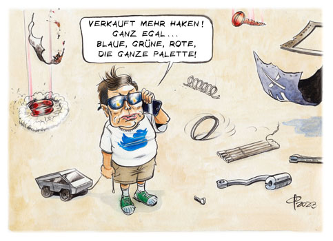 Blauer Haken � Paolo Calleri