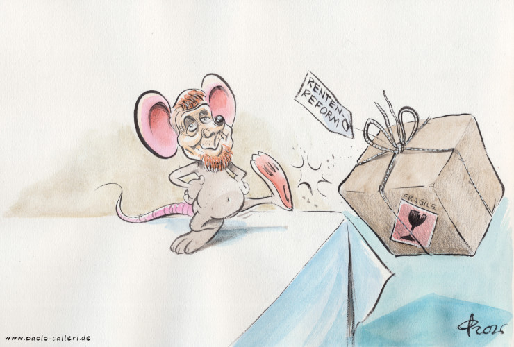 Ist die Merzekatze aus dem Haus � Paolo Calleri