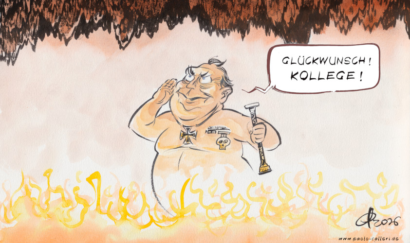 Gru&szlig; aus Teufels K&uuml;che � Paolo Calleri