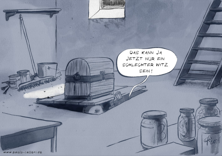 Im Umfragekeller-Keller � Paolo Calleri