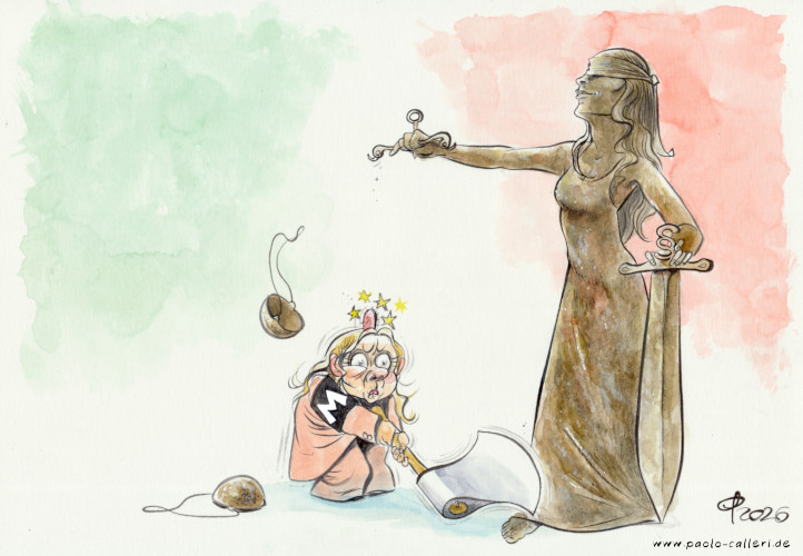 Melonis Justizreform � Paolo Calleri